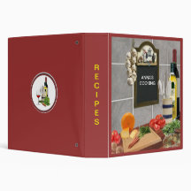 Customizable Recipes  Binder
