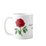Customizable Red Rose Mug