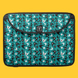 Customizable Retro Boomerangs & Starbursts macbook sleeves