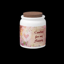 Customizable Romantic candy jars
