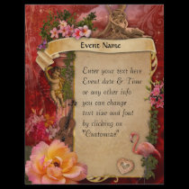 (Customizable) Romantic flyers