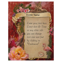 (Customizable) Romantic Flyer