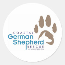 Customizable Round Stickers - Coastal GSR