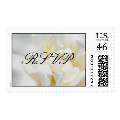 Customizable RSVP Wedding Stamp
