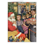 Customizable Santa's Lap Card