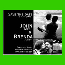 Customizable Save the Date Announcement Postcards