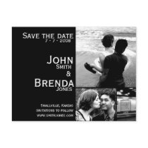 Customizable Save the Date Postcard