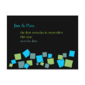 Customizable Save the Date Postcards : 2 Hip