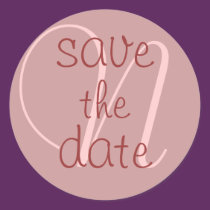 Customizable Save the Date Stickers by Next_Big_Thing Customizable Save the Date Stickers