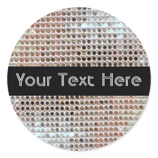 Customizable Sequin Sticker sticker
