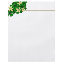 CUSTOMIZABLE Shamrocks and Clover Flyer