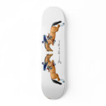Customizable Show Jumper Horses Skateboard