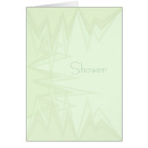 Customizable Shower Invitation Cards