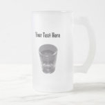 Customizable Silver Shot Glass Glass Mug