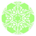 Customizable Snowflake Christmas stickers by thepapershoppe Customizable Snowflake Christmas stickers