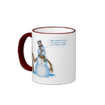 Customizable Snowman Mug