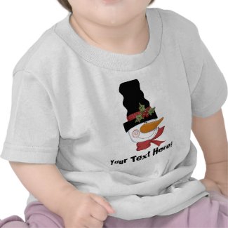 Customizable Snowman T-shirt