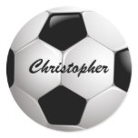 Customizable Soccer Ball Stickers