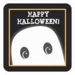 Customizable Spooky Ghost Halloween Sticker