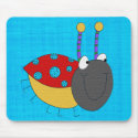 Customizable Springy Bugs Cards and Gifts mousepads by naturetees Customizable Springy Bugs Cards and Gifts mousepads