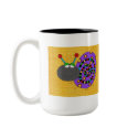 Customizable Springy Bugs Cards and Gifts mugs