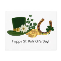 CUSTOMIZABLE St. Patrick's Day Design Postcard