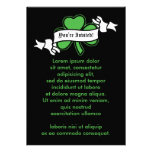 Customizable St. Patrick's Day Shamrock Invitation