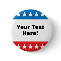 Customizable Stars and Stripes Design buttons