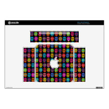 Customizable Sugar Skulls Skin For The Mac Mini