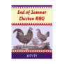 Customizable Summer BBQ RSVP Response Card