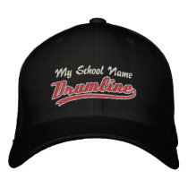 Customizable Swoosh Drumline embroidered hats