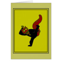 Customizable Tae Kwon Do Dragon Card by BirthdayStampStore Customizable Tae Kwon Do Dragon Card
