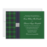 Customizable Tartan Celtic Wedding Invitation