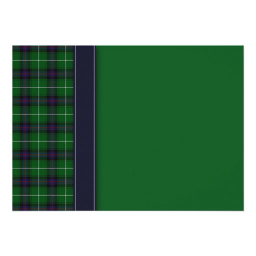 Customizable Tartan Celtic Wedding Invitation