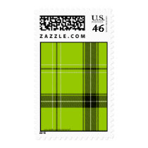 Customizable Tartan postage stamps
