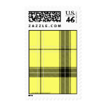 Customizable Tartan postage stamps stamps