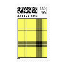 Customizable Tartan postage stamps