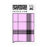 Customizable Tartan postage stamps stamps