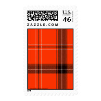 Customizable Tartan postage stamps - Customized