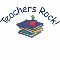 Customizable Teacher or Librarian Embroid. Polo embroidered shirts