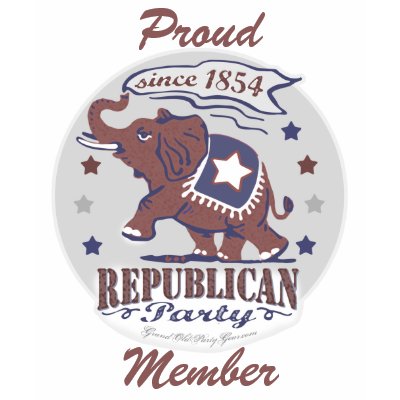 Customizable Template - Proud Republican Shirts by GrandOldPartyGear