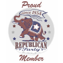 Customizable Template - Proud Republican t-shirts by GrandOldPartyGear Customizable Template - Proud Republican t-shirts