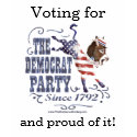 Customizable Template - Voting Democrat and Proud t-shirts