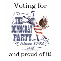 Customizable Template - Voting Democrat and Proud t-shirts by TheDemocratDonkey Customizable Template - Voting Democrat and Proud t-shirts