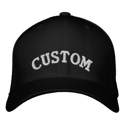 Customizable Text Baseball Cap by CustomHats