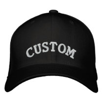 Customizable Text Baseball Cap embroidered hats by CustomHats Customizable Text Baseball Cap embroidered hats