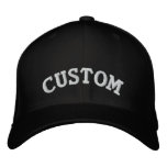 Customizable Text Baseball Cap embroidered hats