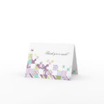 Customizable Thank You Card: Modern Quilt