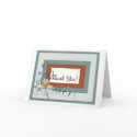 Customizable Thank You card template