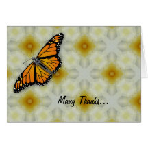Customizable "Thank You" Greeting Card